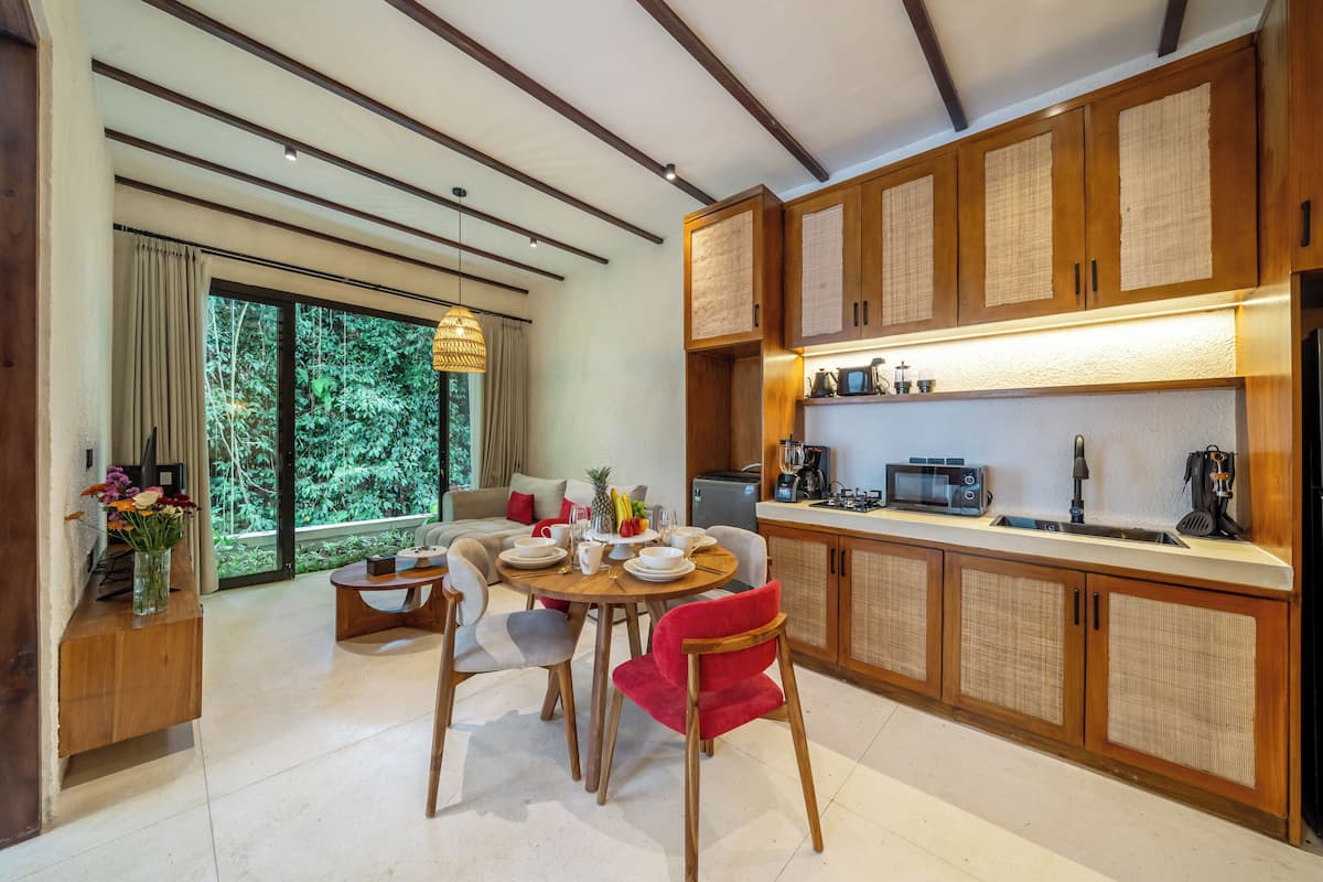 Appartement, 2 chambres, vue jardin
