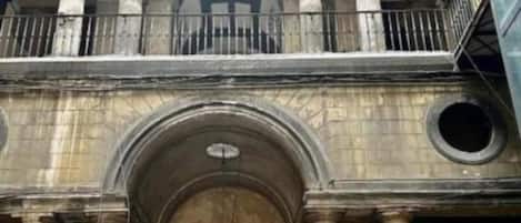 Detalhe da fachada