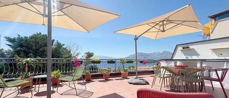 Comfort Condo, Sea View | Terrace/patio