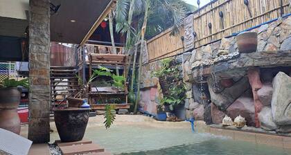 Tribal Bliss Private Resort in Lipa Batangas, a Privat Guest Room With Pool