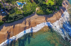 Aerial View of Wailea Ekahi & Keawakapu Beach