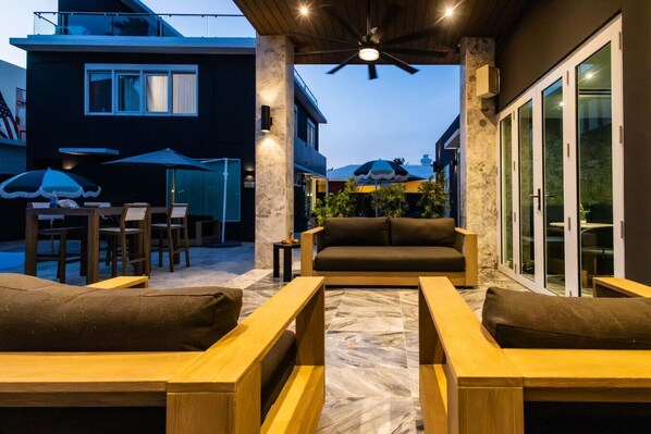 Restaurante al aire libre