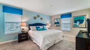 6 bedrooms, iron/ironing board, bed sheets