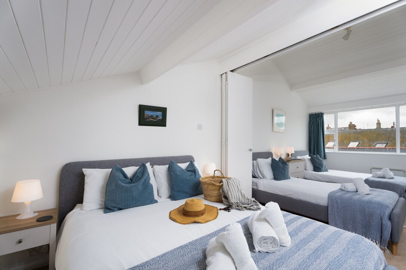 1 makuuhuone, silitysrauta/-lauta, vauvan matkasänky, Wi-Fi