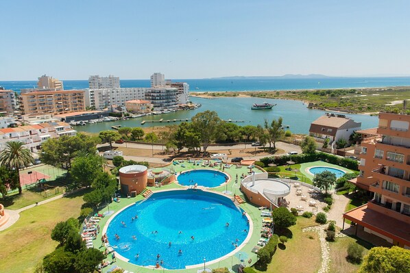 Pool - WELCS ESTUDIO 275 EMP with sea views (Rosas / Roses)