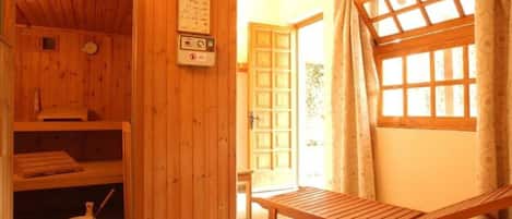 บ้านเคลื่อนที่ | ซาวน่า