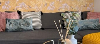 Fresh comfy space, feel at home.