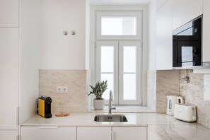 Appartement Classique, 3 chambres, non-fumeur, balcon | Cuisine privée