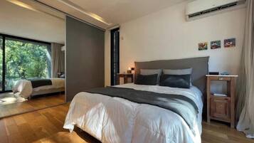2 chambres, accès à Internet, literie fournie