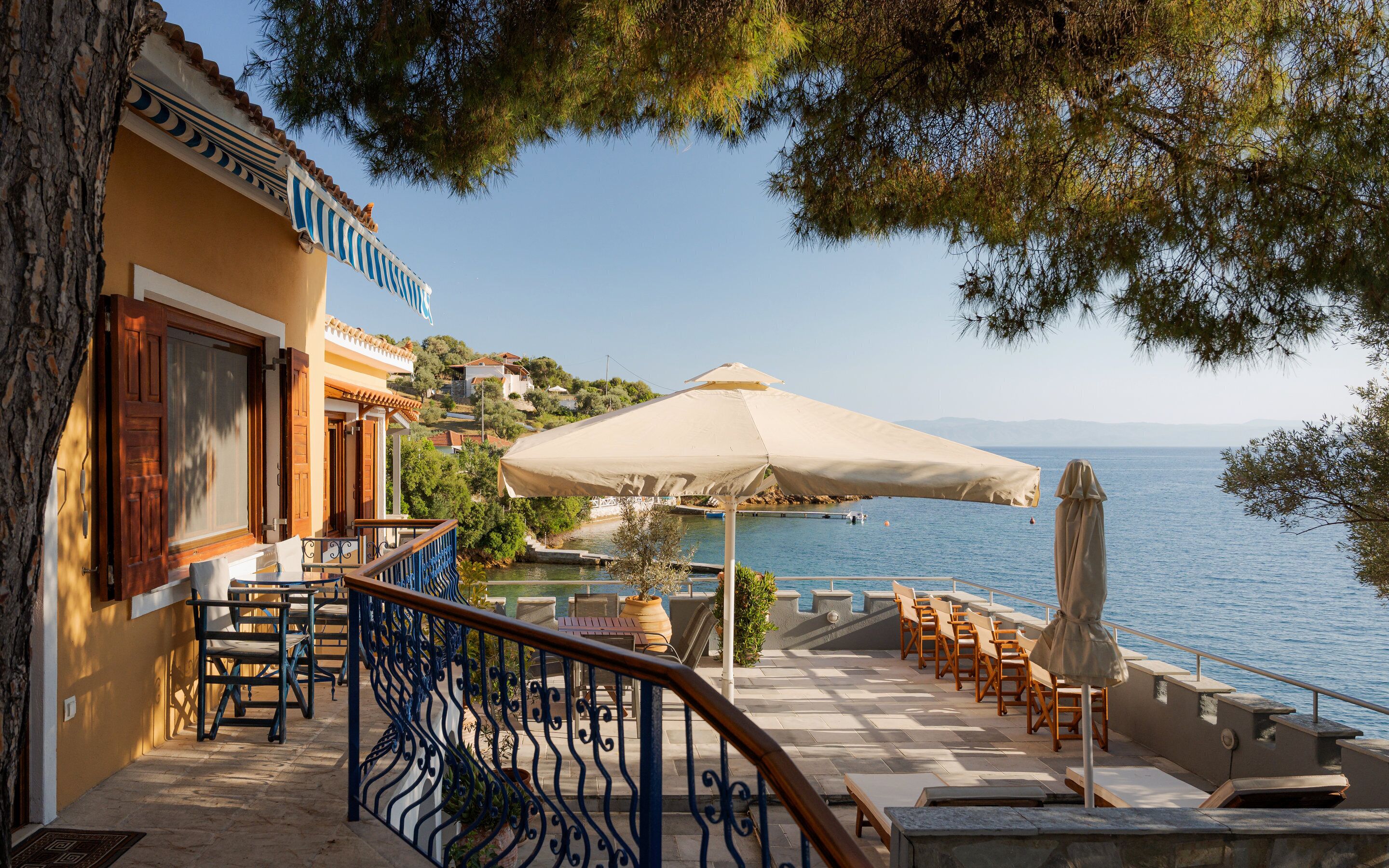 Classic-Villa, Meerblick | Terrasse/Patio