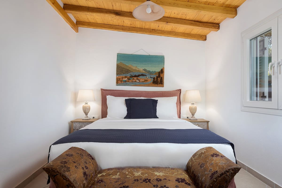 Comfort Villa, Sea View | Cadar kapas Mesir, peralatan tempat tidur premium, busa memori