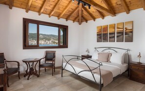 Classic Villa, Sea View | Egyptian cotton sheets, premium bedding, memory-foam beds - Porto Castello Villas (Skiathos)