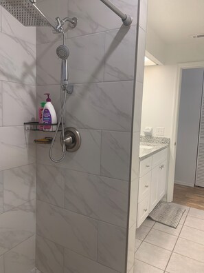 Towels, soap, toilet paper