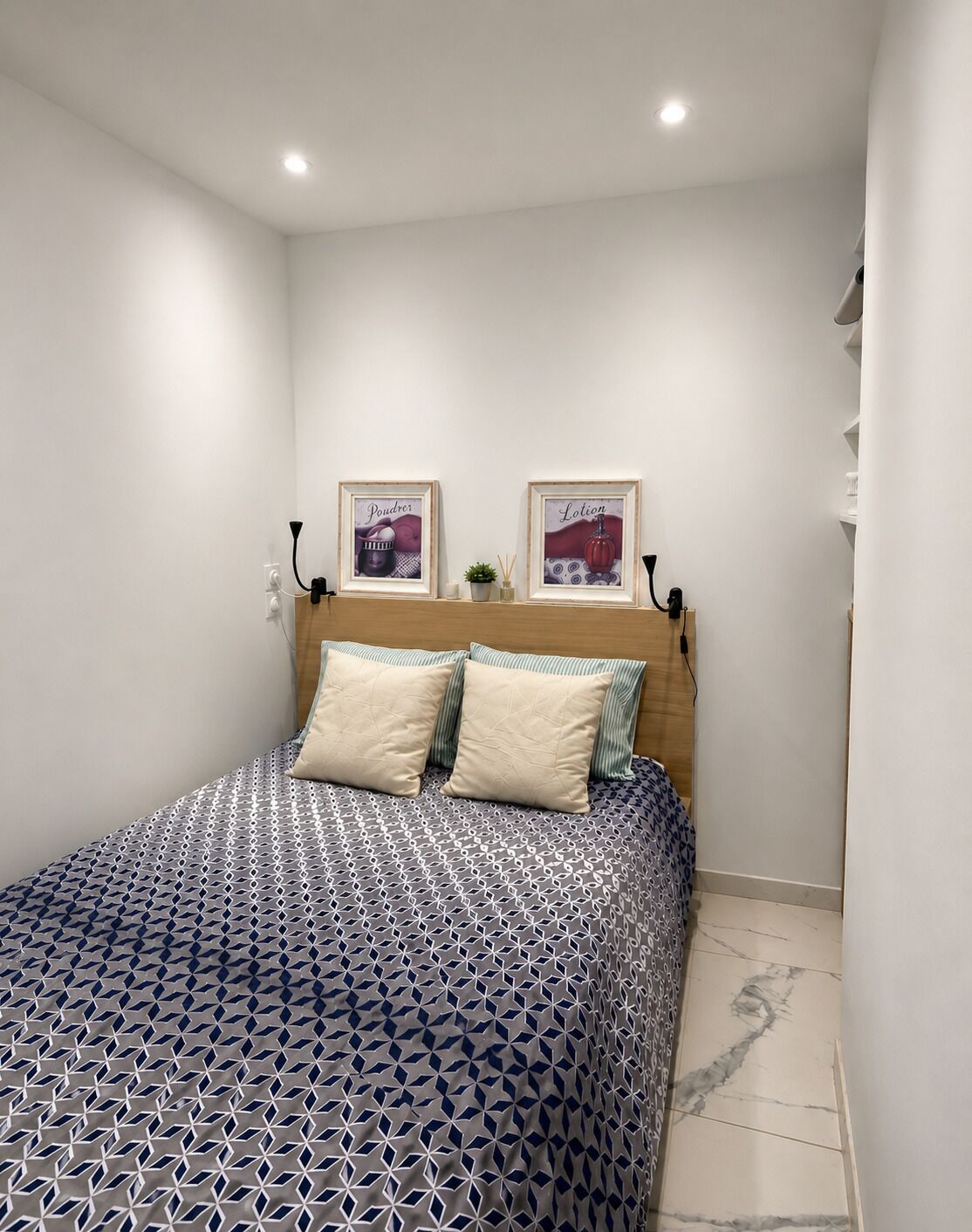 1 slaapkamer, een strijkplank/strijkijzer, reisbedje, gratis wifi