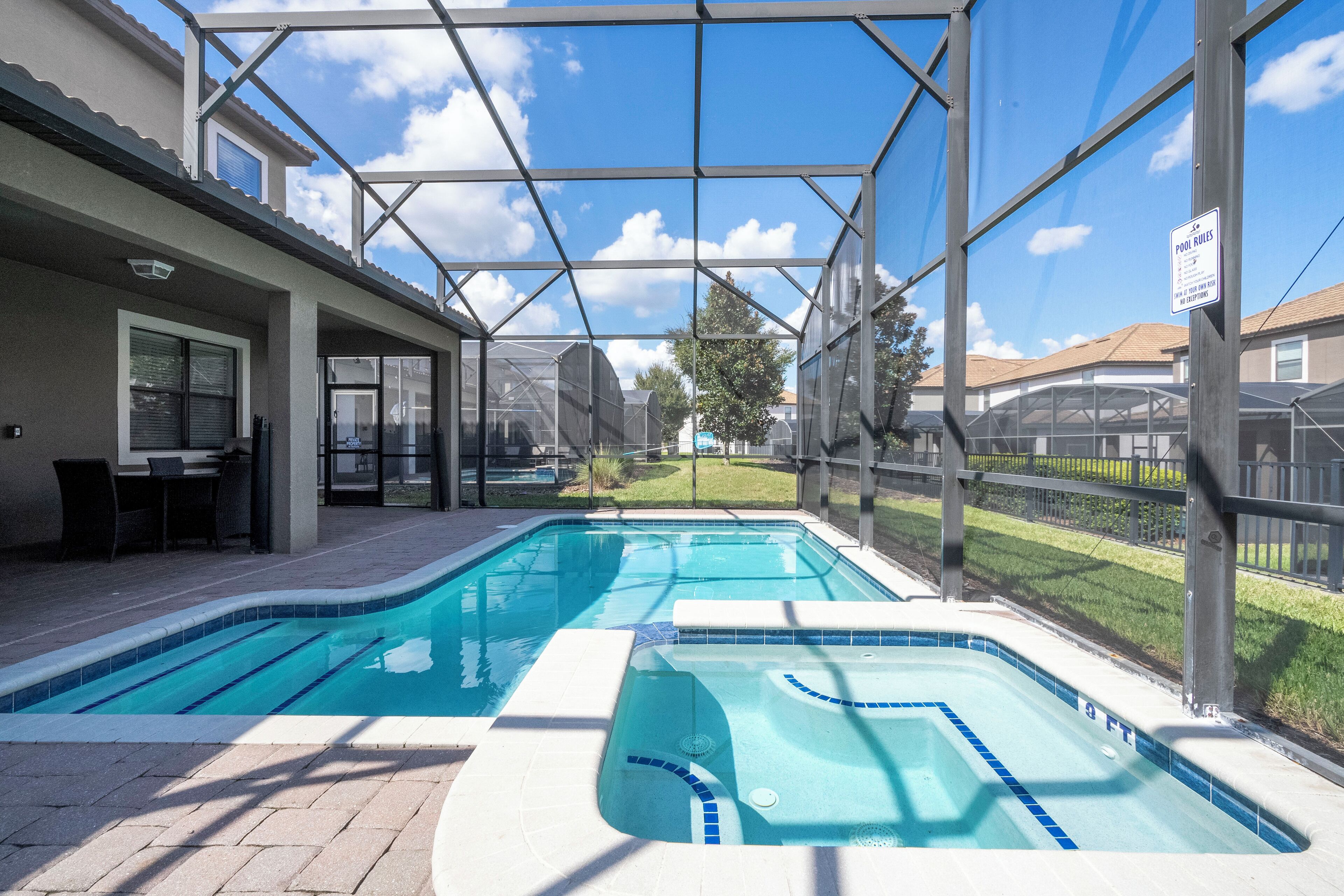 Outdoor pool