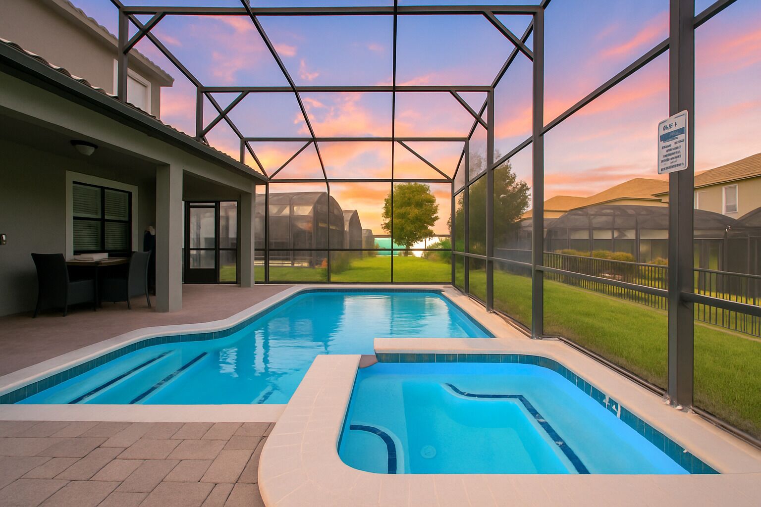 Outdoor pool