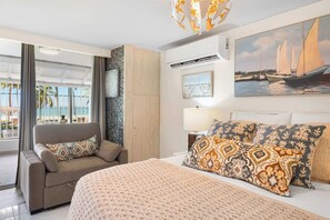 Desk, iron/ironing board, travel crib, WiFi