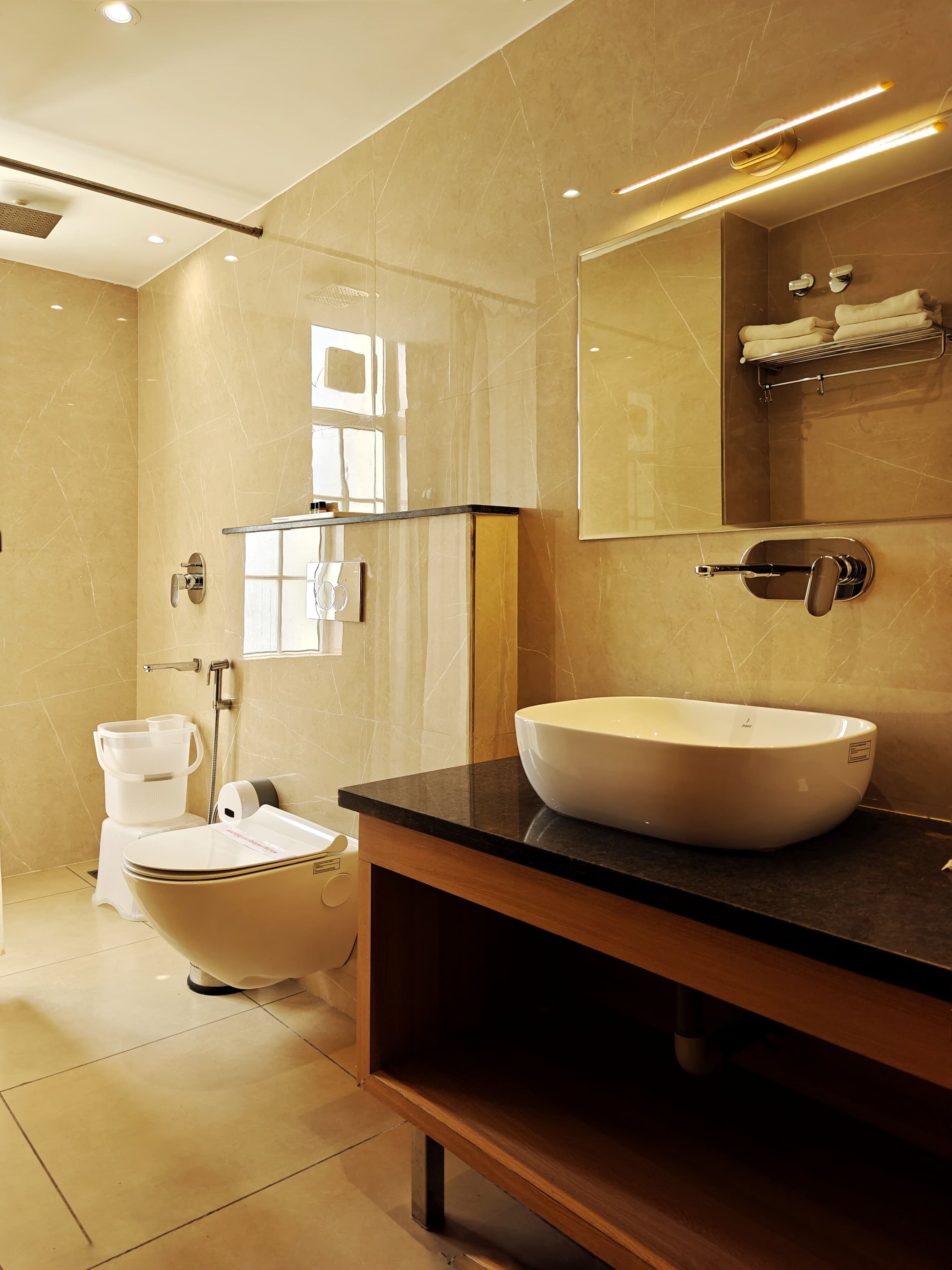 Suite, Stadtblick | Badezimmer
