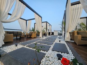 Khuôn viên nơi lưu trú