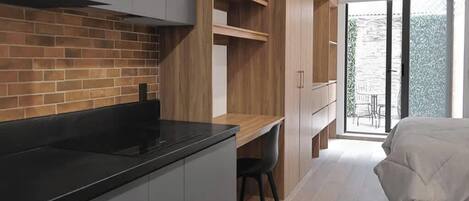 1 bedroom, desk, iron/ironing board, WiFi