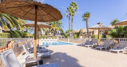 Gite 2 chambres , clim ,piscine, proche de sigean