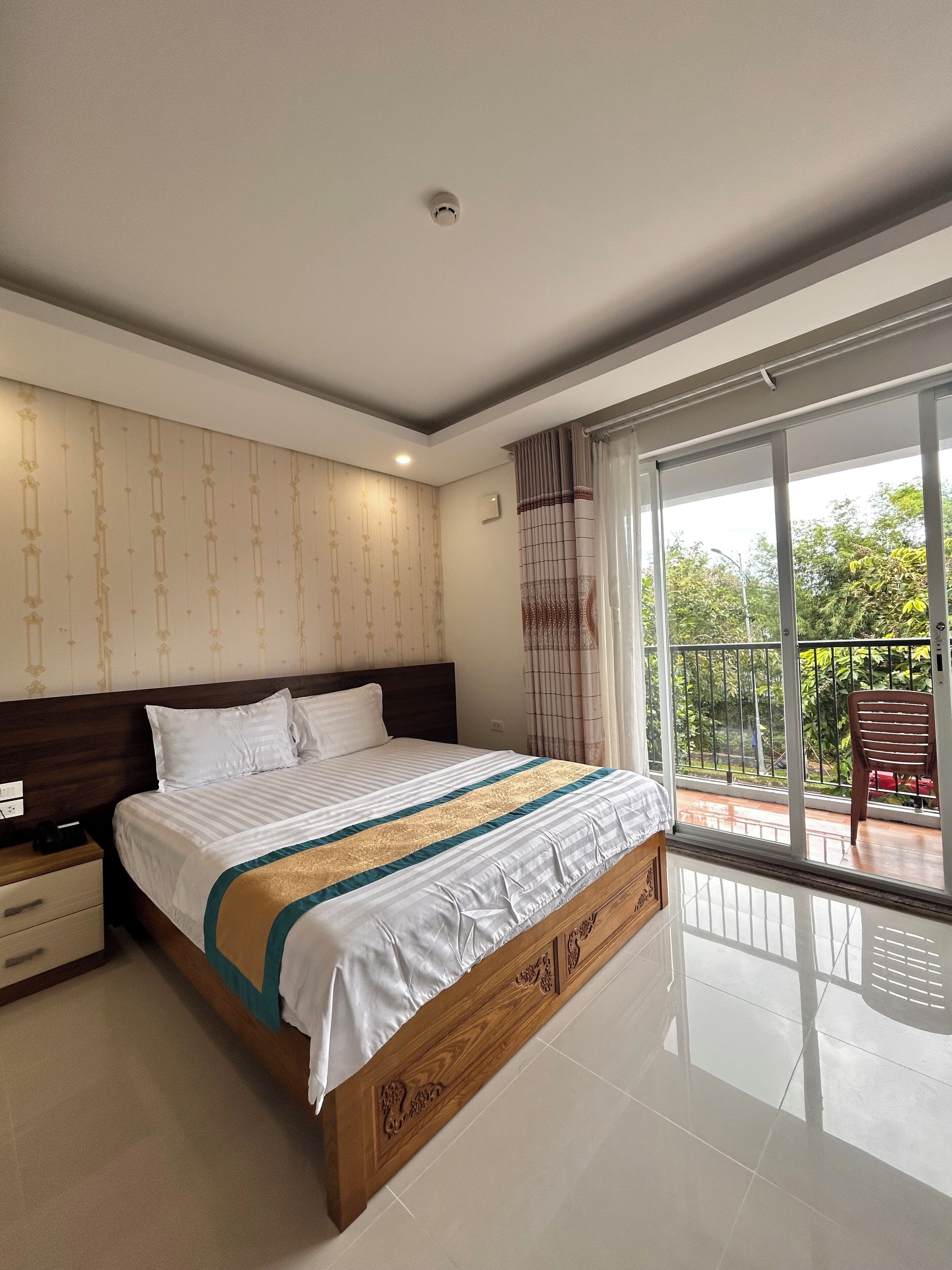 Phòng đôi có tầm nhìn toàn cảnh | Phòng cách âm, truy cập Internet không dây miễn phí, bộ trải giường 