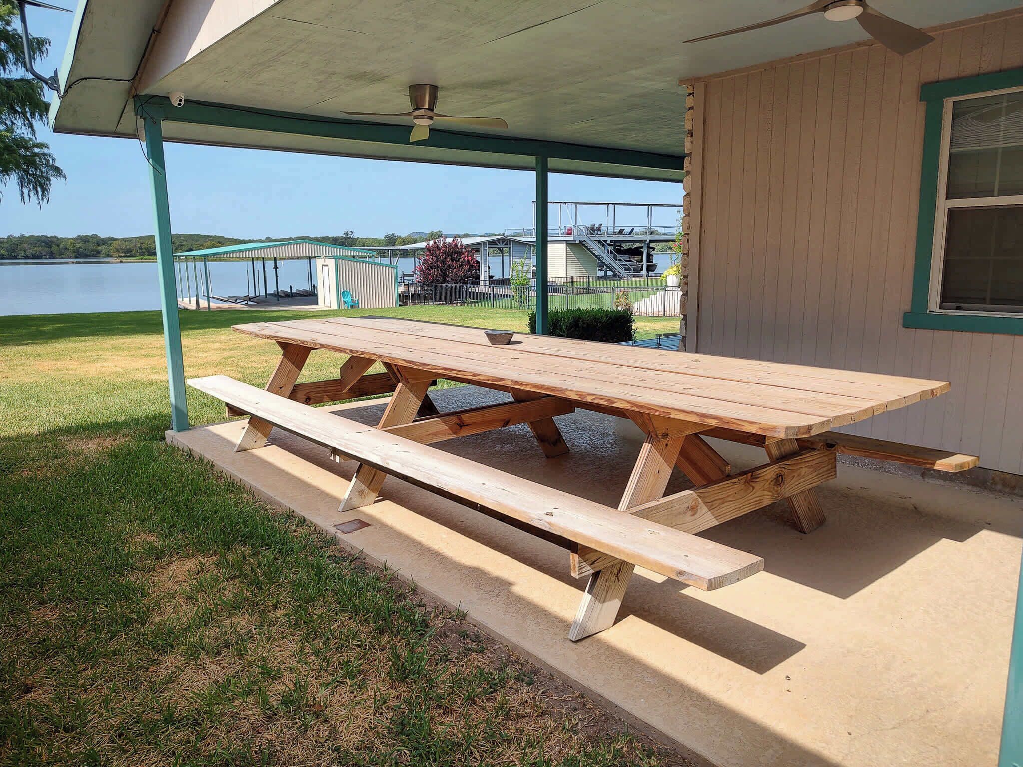 Opções para refeição ao ar livre