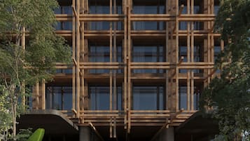 Entrada de la propiedad