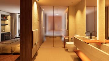 ArtĂculos de tocador gratuitos, secador de pelo, toallas, jabĂłn