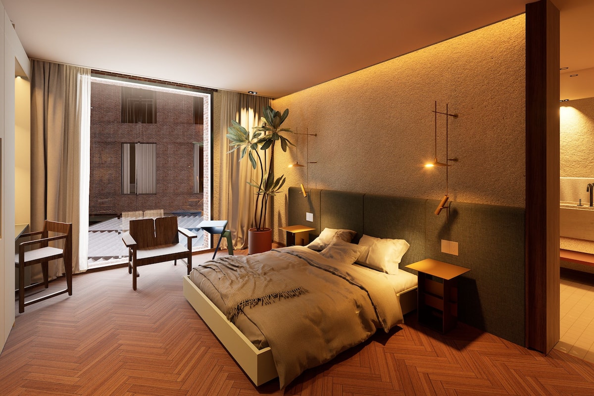 Superior Double Room | In-room safe, desk, laptop workspace, blackout curtains