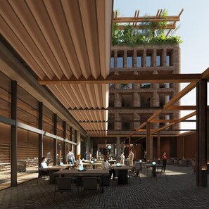 Rooftop terrace