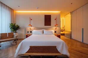 Superior-Doppelzimmer | Hochwertige Bettwaren, Minibar, Zimmersafe, Schreibtisch