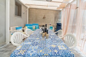 Dining - Apartment 'Belvedere Sea View' with Sea View, Wi-Fi and Air Conditioning (Portopalo di Capo Passero)