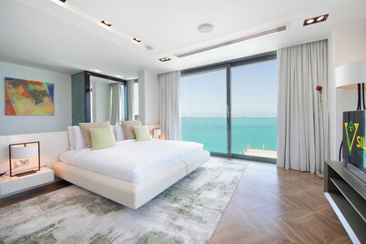 Luxurious Overwater Villa with private swimming pool and luxury amenities