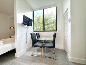 1 bedroom, iron/ironing board, travel crib, free WiFi