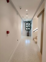 Interior entrance