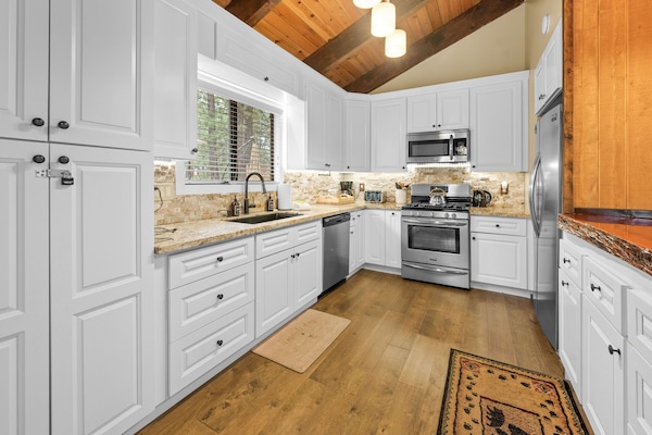 Cabane Signature, 3 chambres, non-fumeur, cuisine | Cuisine privée