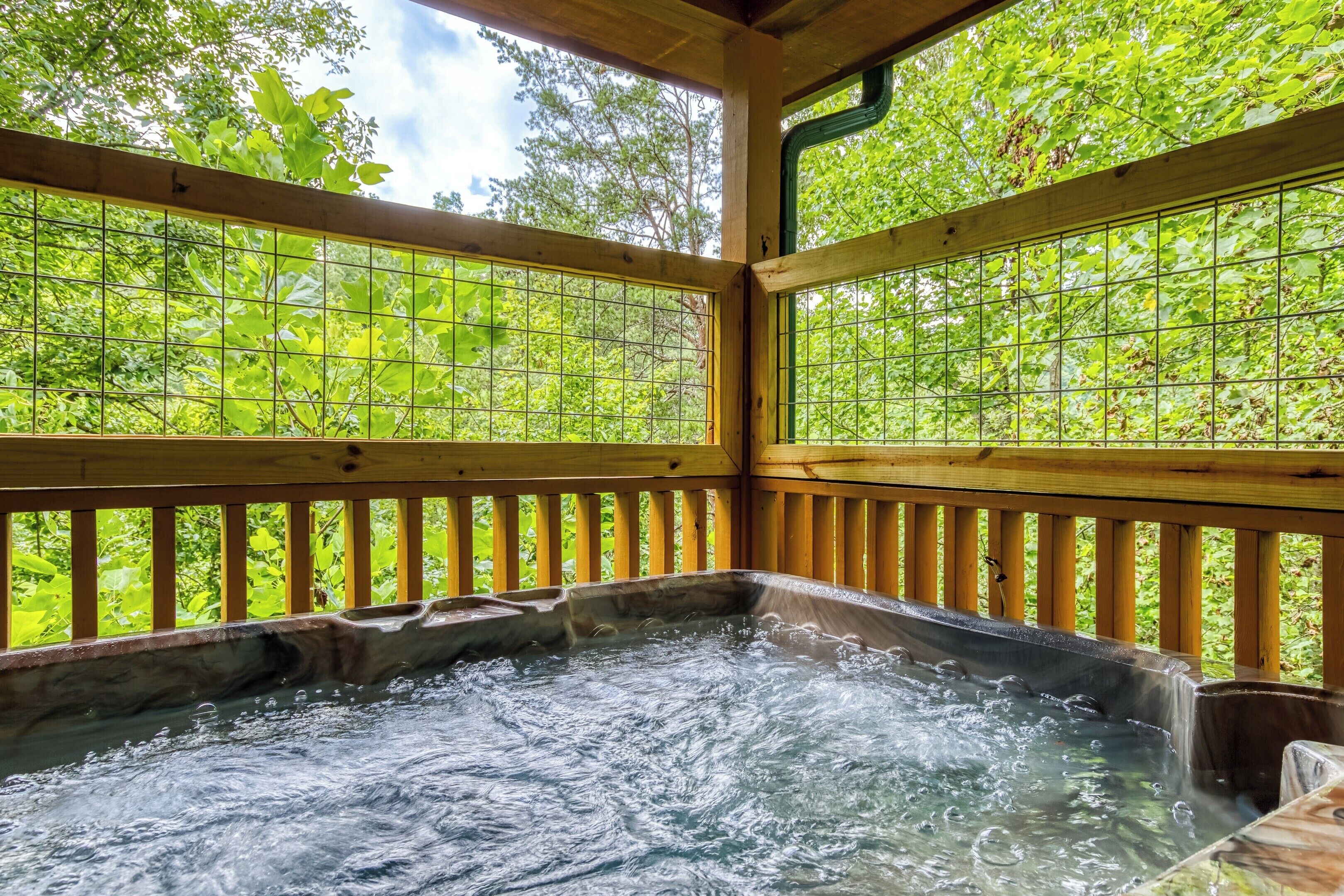 Baignoire à remous extérieure