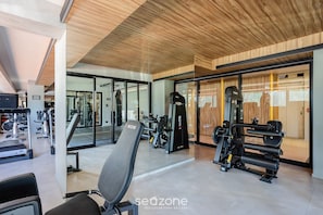 Apartamento básico | Sala de fitness