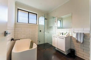 Shower, hair dryer