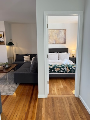 1 bedroom, iron/ironing board, Internet, bed sheets