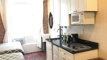Microwave, stovetop