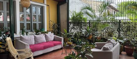 Sala de estar en el lobby