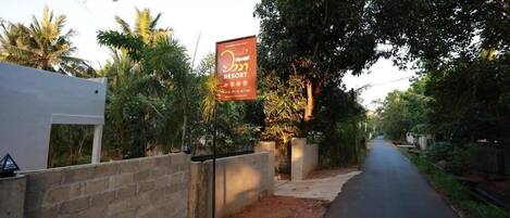 Fassade der Unterkunft