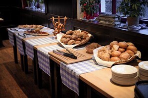 Frokostbuffé er inkludert hver dag
