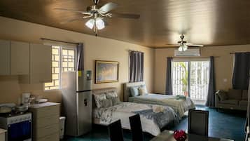1 bedroom, internet, bed sheets