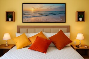 1 chambre, fer et planche à repasser, Wi-Fi gratuit, draps fournis
