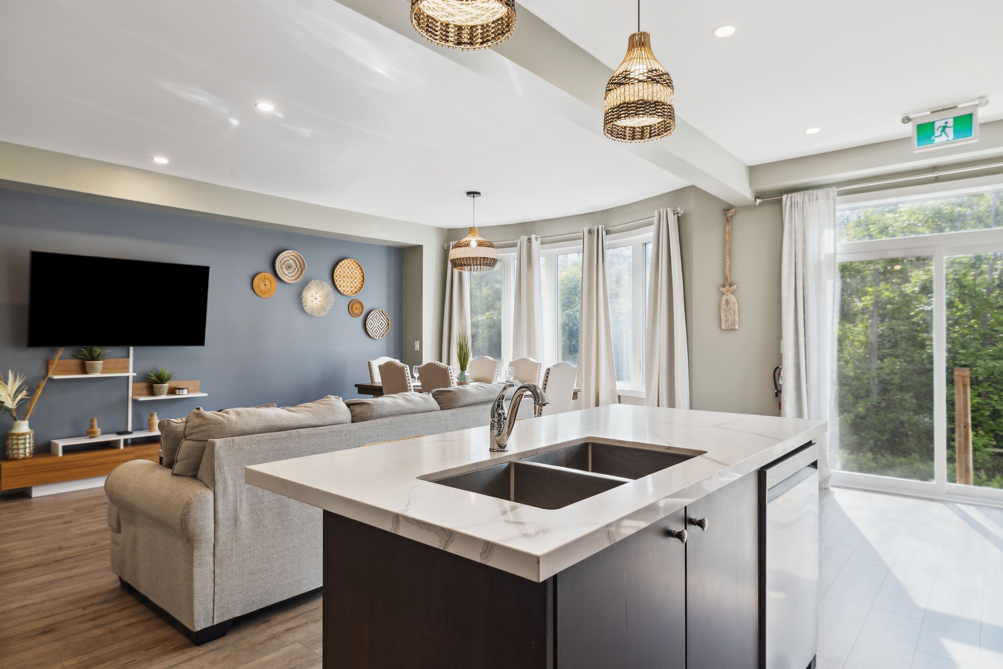 Área de sala de estar