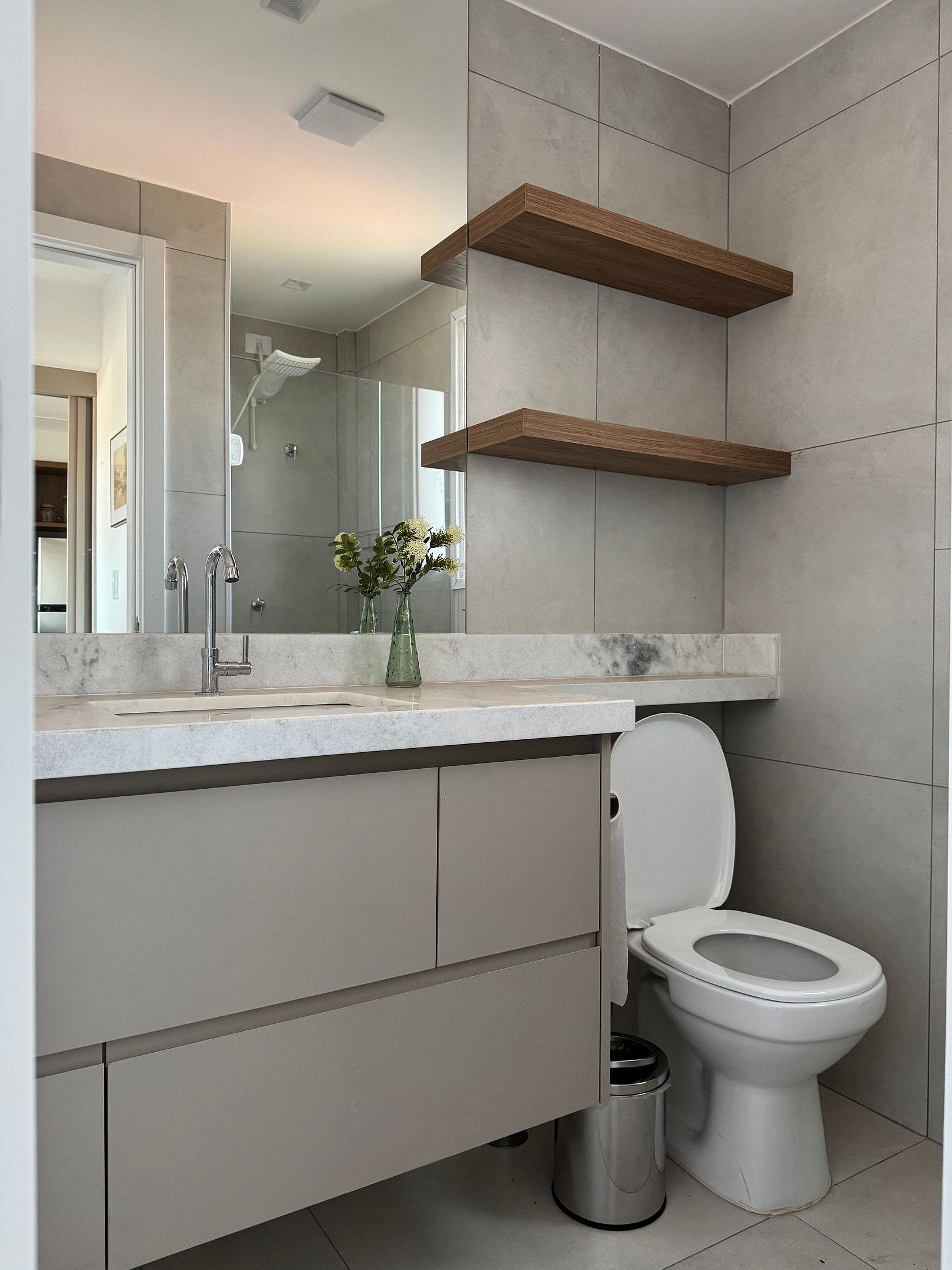 Apartamento conforto | Banheiro