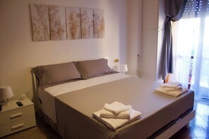 Blackout curtains, iron/ironing board, free WiFi